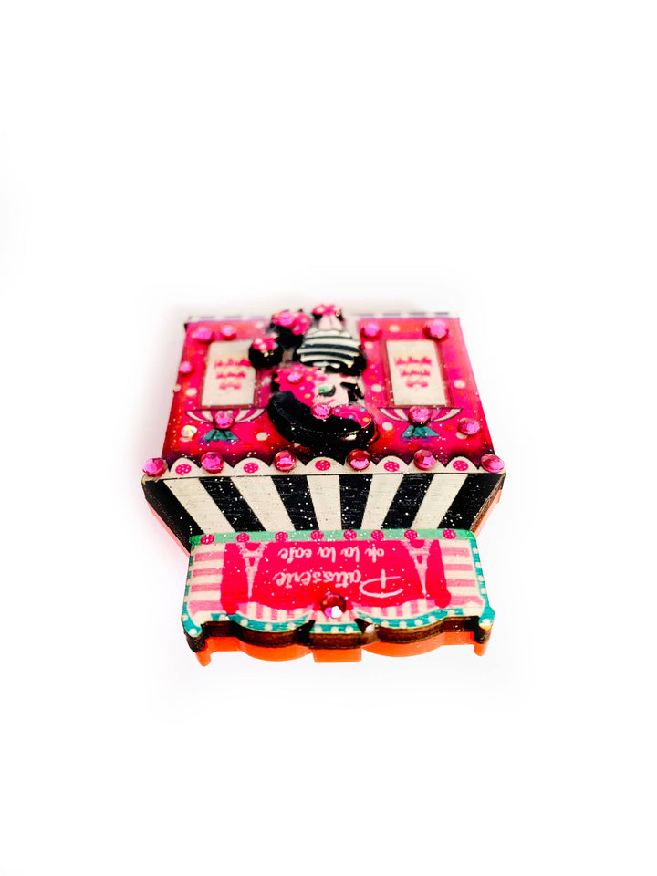 LuLu the Poodle Pattiserie Brooch by Rosie Rose Parker