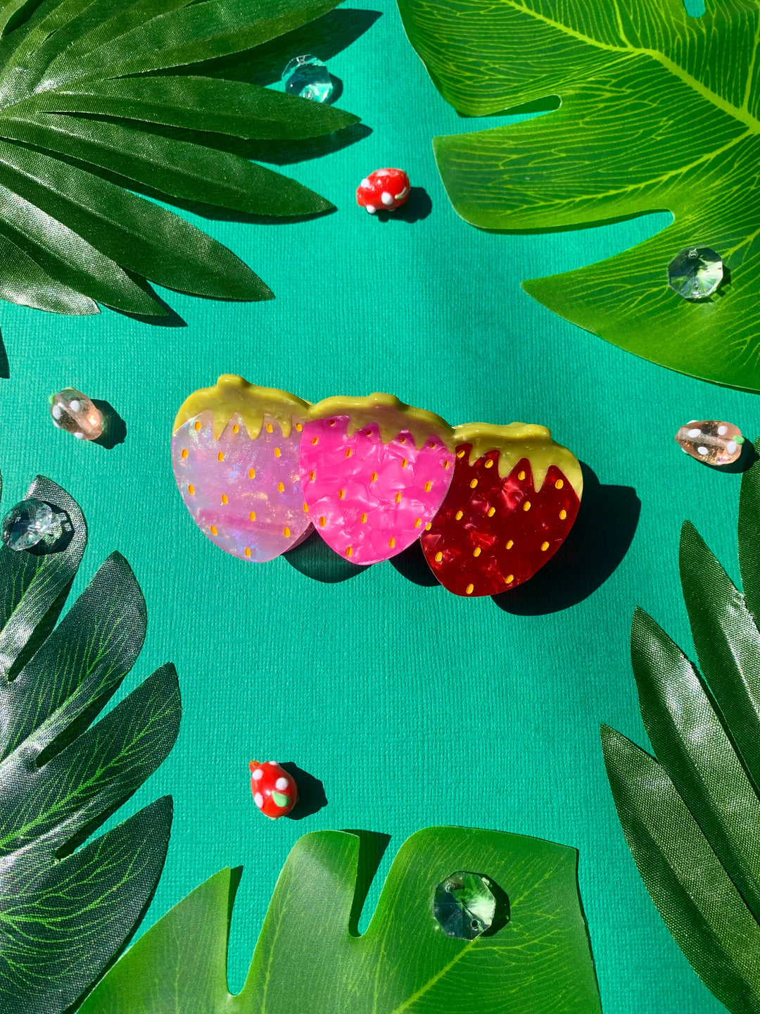 Very Berry Acetate Hair Claw