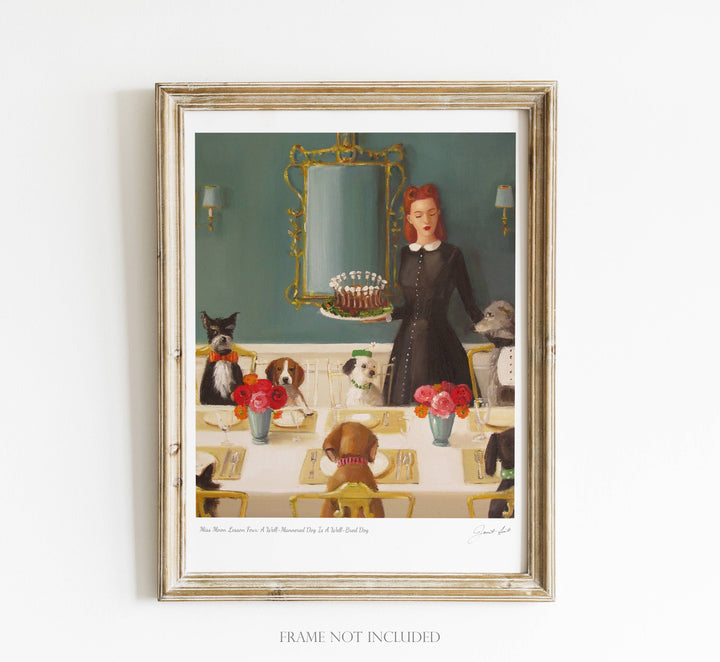 Miss Moon Lesson Four Art Print- 8.5" X 11"