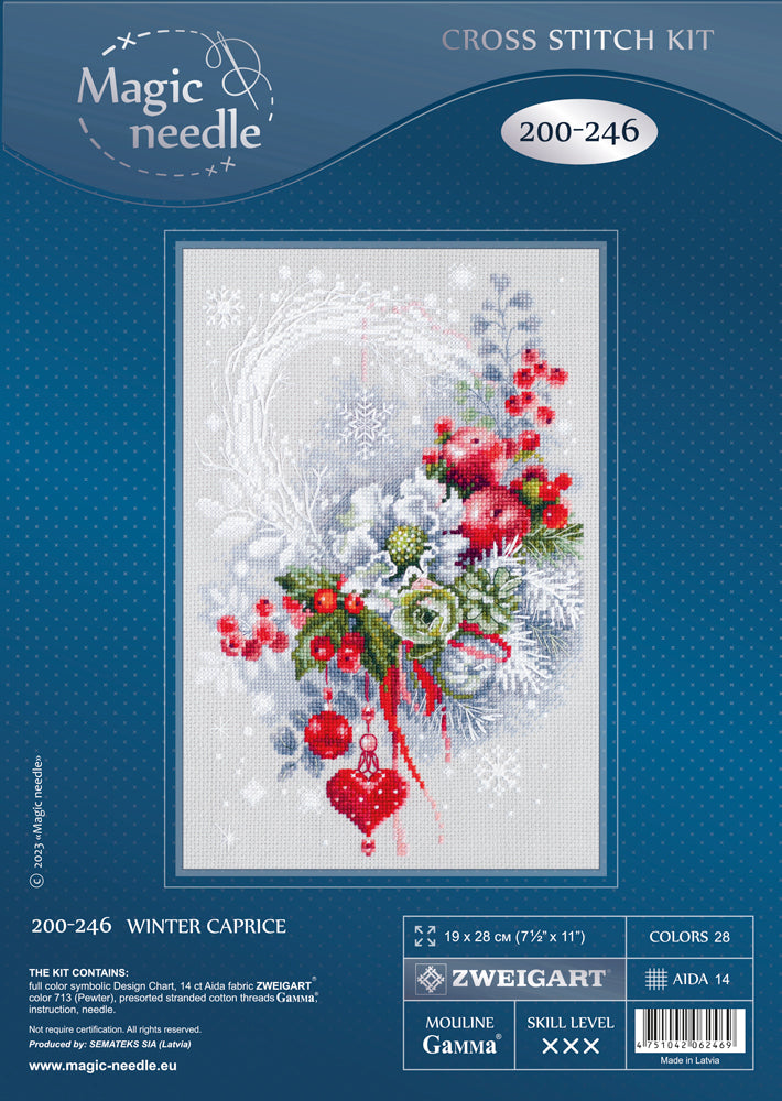 Winter Caprice 200-246 Counted Cross-Stitch Kit