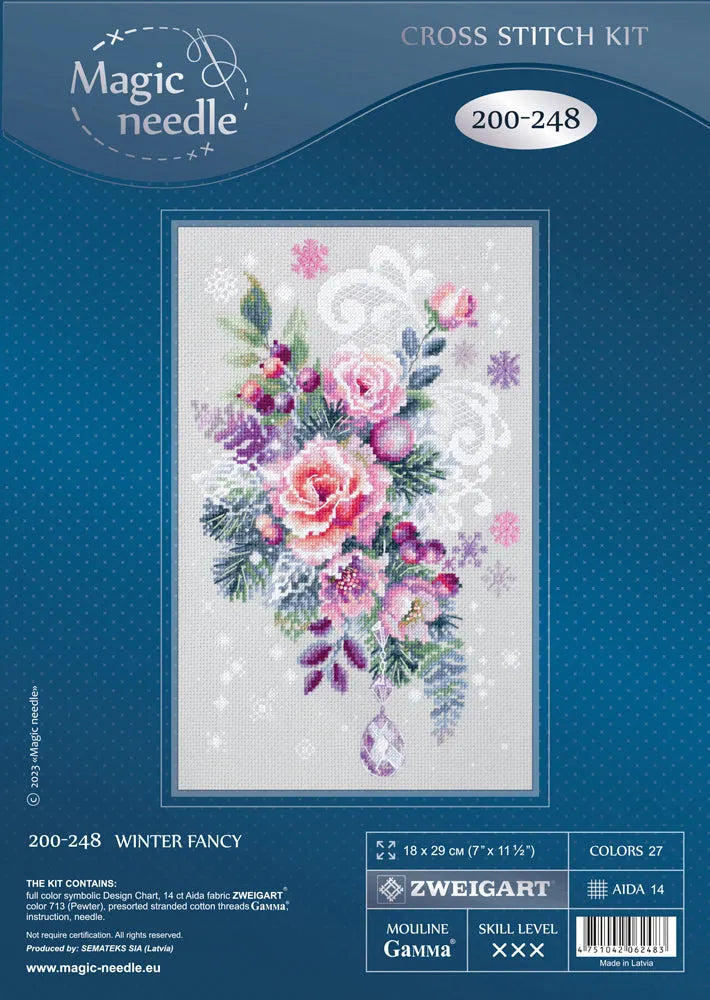 Winter Fancy 200-248 Counted Cross-Stitch Kit