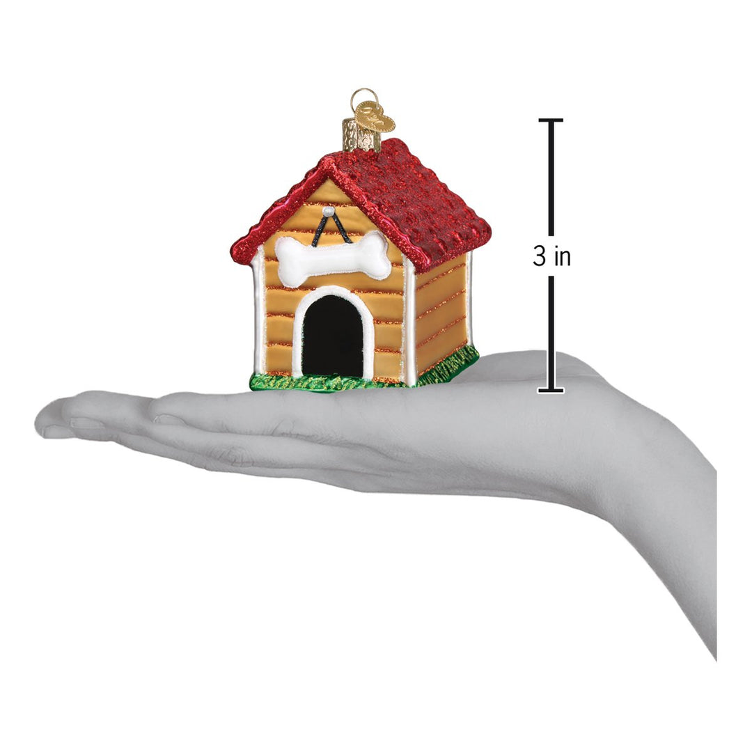 Dog House Ornament