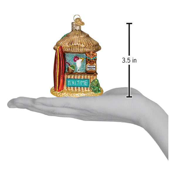 Tiki Hut Ornament