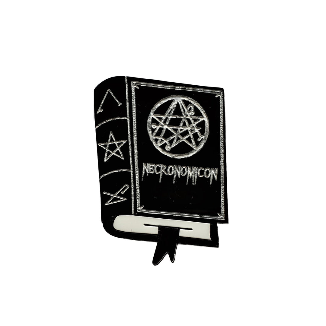 Necronomicon Book Brooch