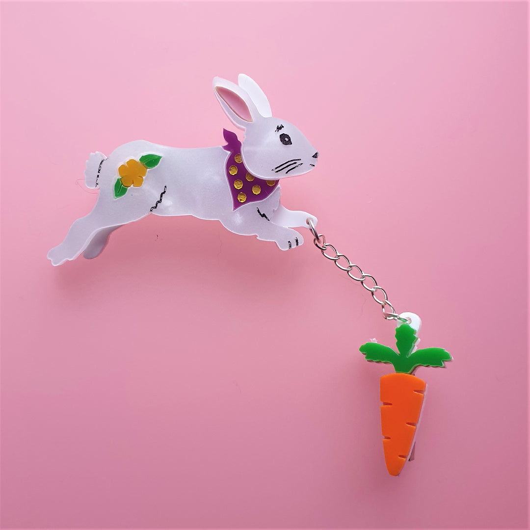 Enchanted Garden Key Brooch