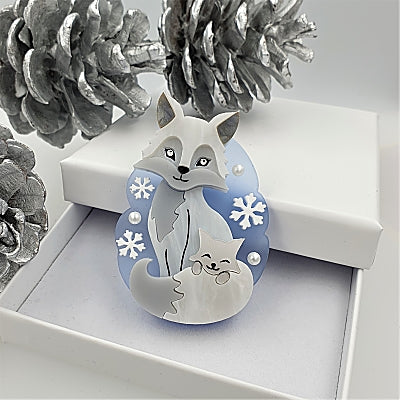 Barn Owl Brooch