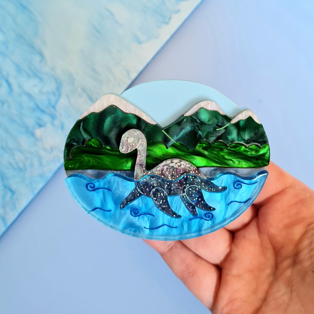 Loch Ness Monster Brooch