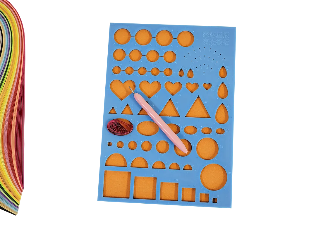 Blue Quilling Tool Board F07M3-3-blue