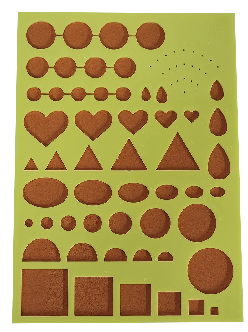 Yellow Quilling Tool Board F07M3-3-yellow