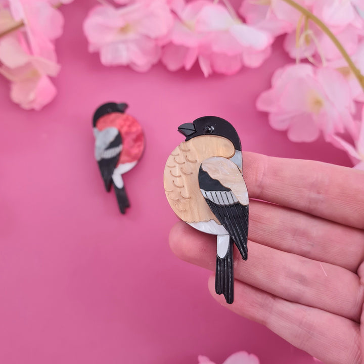 Bullfinch Pendant on chain