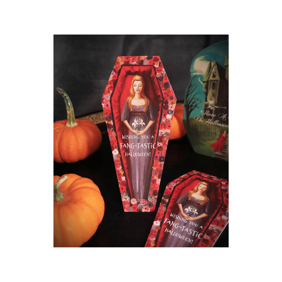 Fang-tastic Halloween Die Cut Card