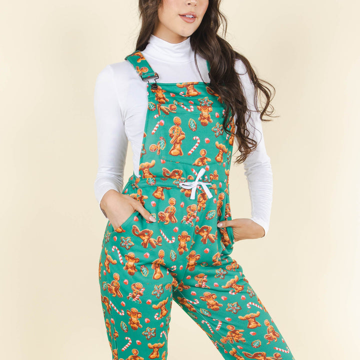The Ginger Rail | Gingerbread Women's Pajamaralls®