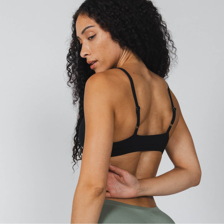 The Threat Level Midnight | Black Boob Hammock™ Triangle Bralette