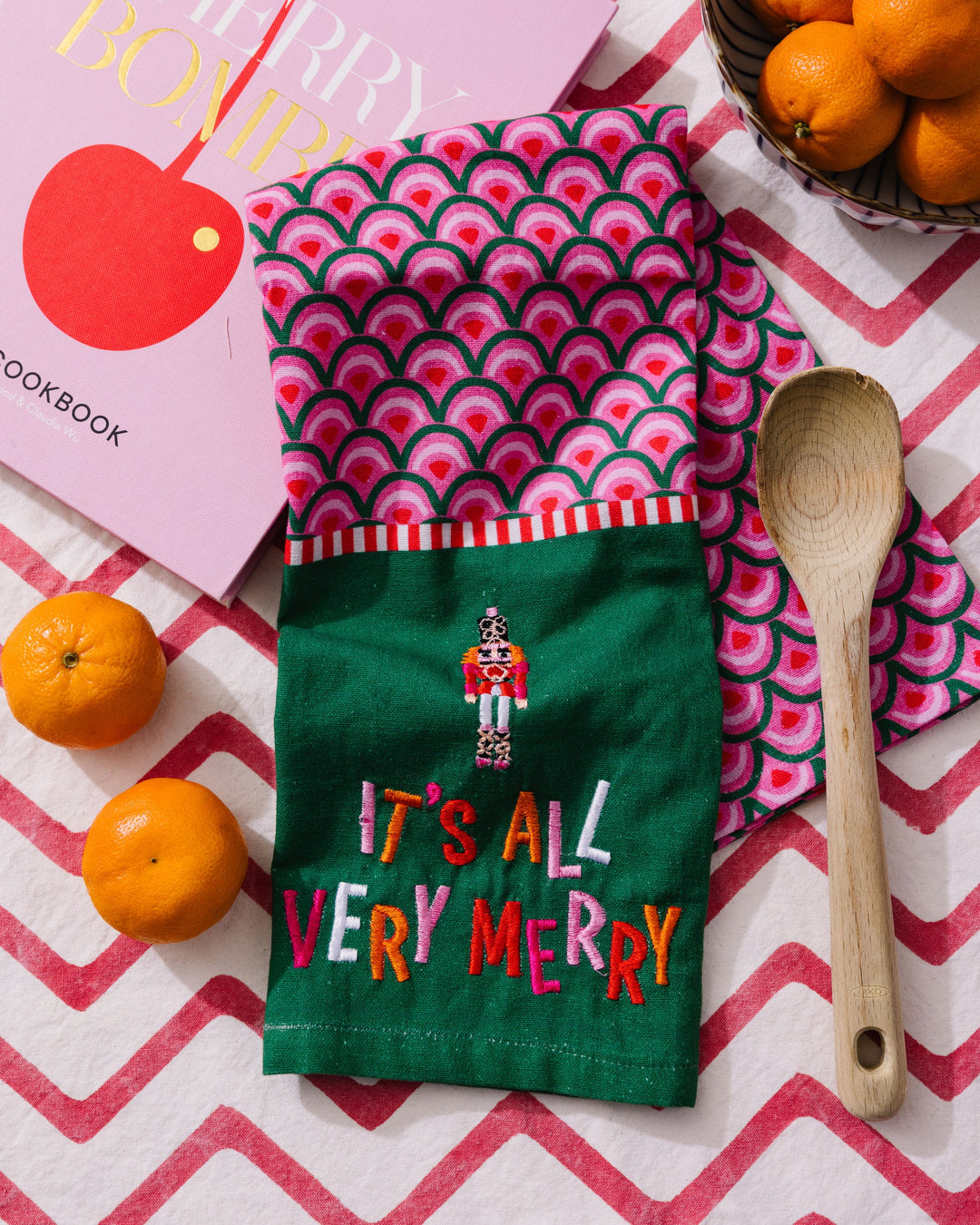 Very Merry Dish Towel