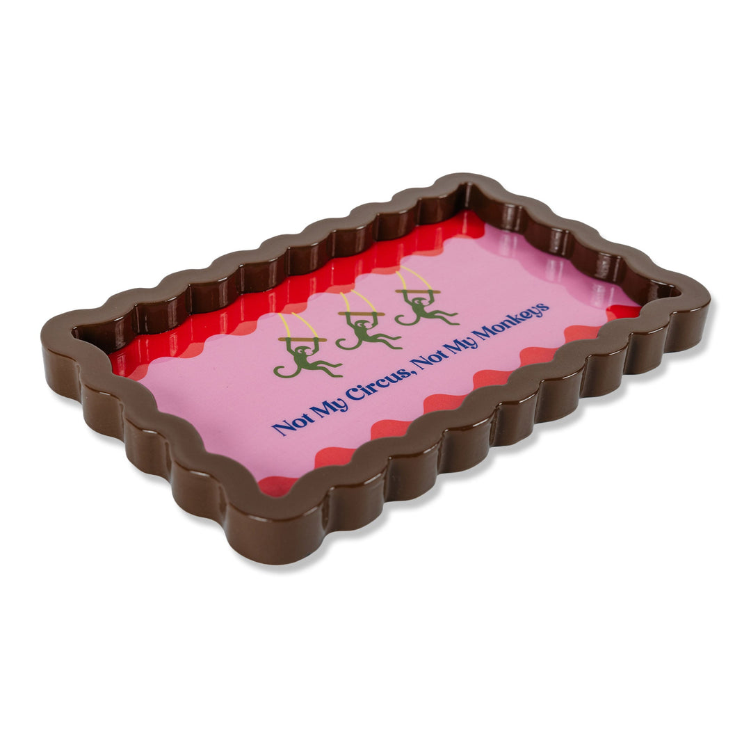 Not My Circus Lacquer Tray