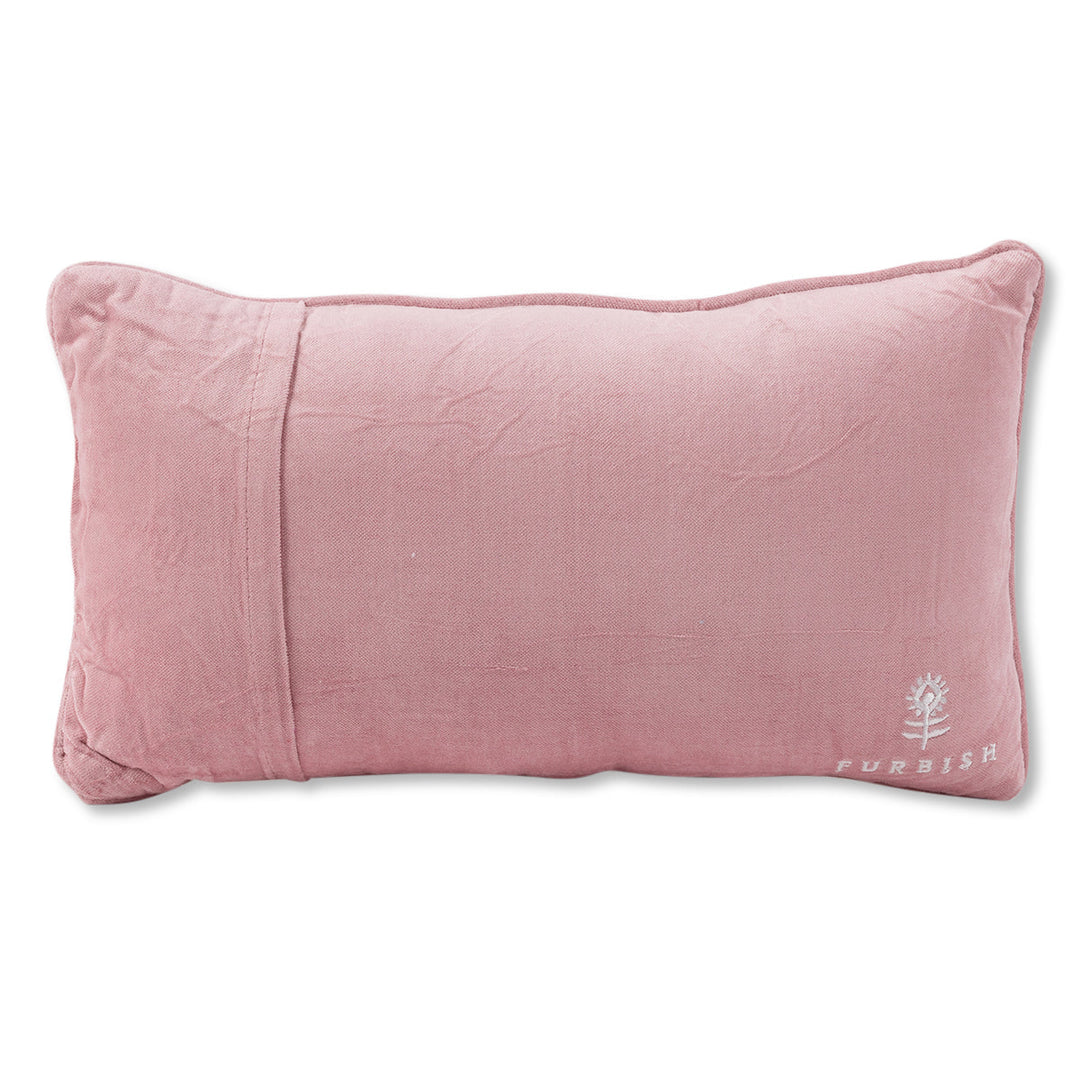 Too Much Needlepoint Pillow