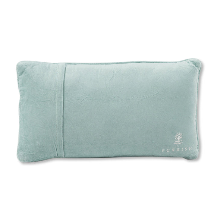 Where the People Aren't Needlepoint Pillow