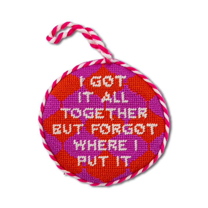 Needlepoint Ornament - Got It All Together