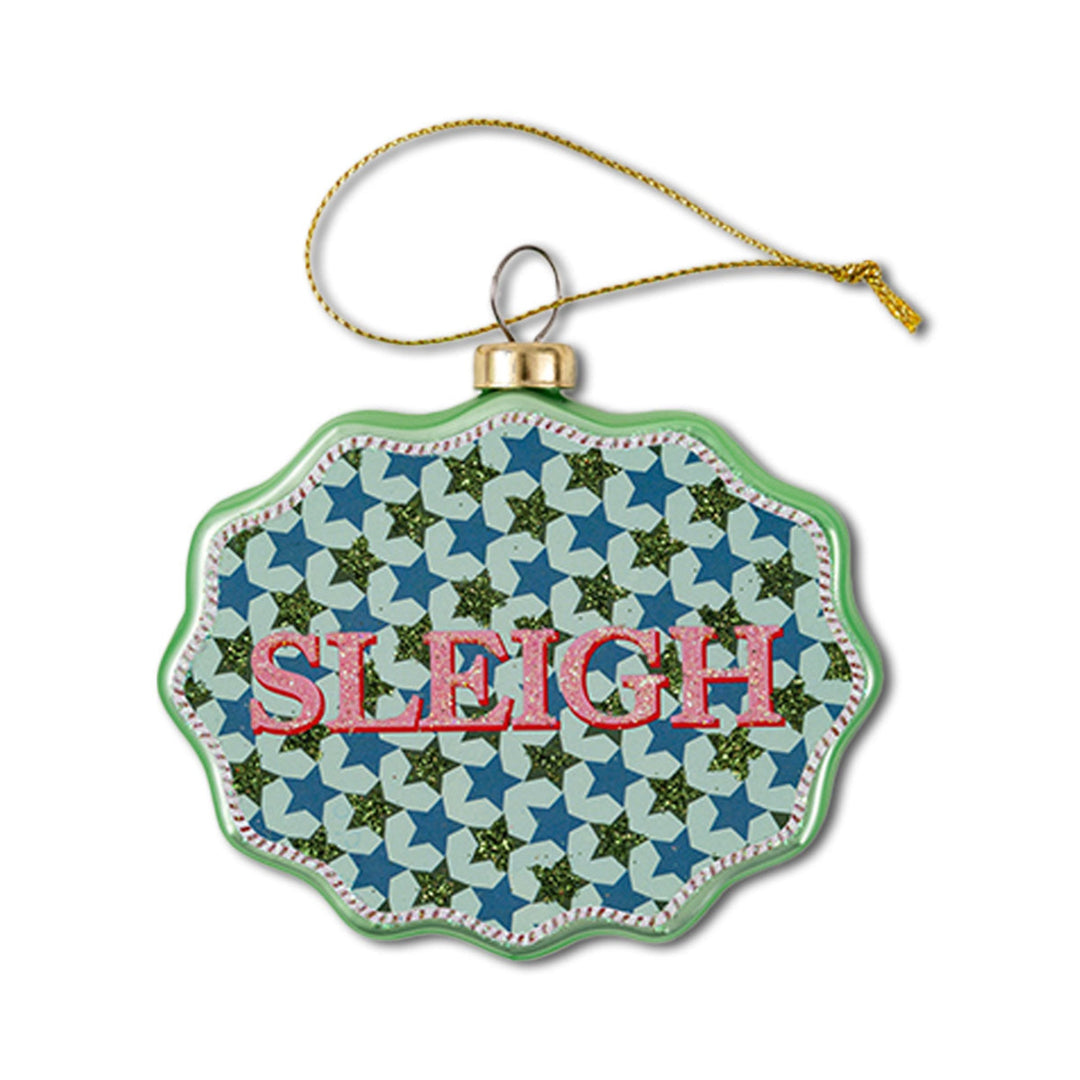 Scallop Ornament - Sleigh