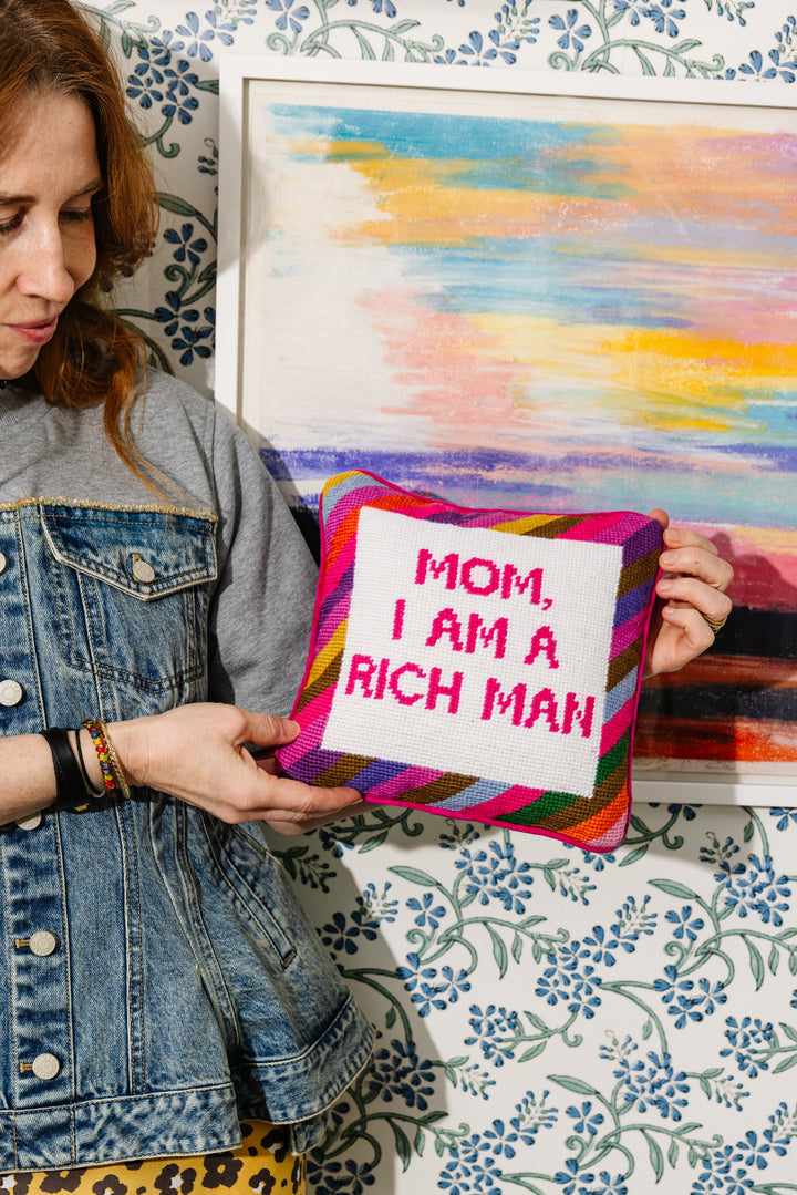Cher Knows Best Needlepoint Pillow
