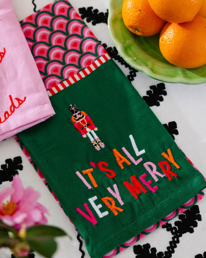Very Merry Dish Towel