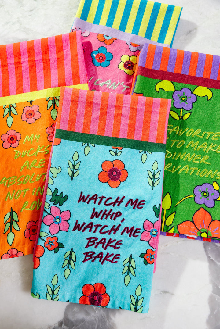 Watch Me Whip Dish Towel