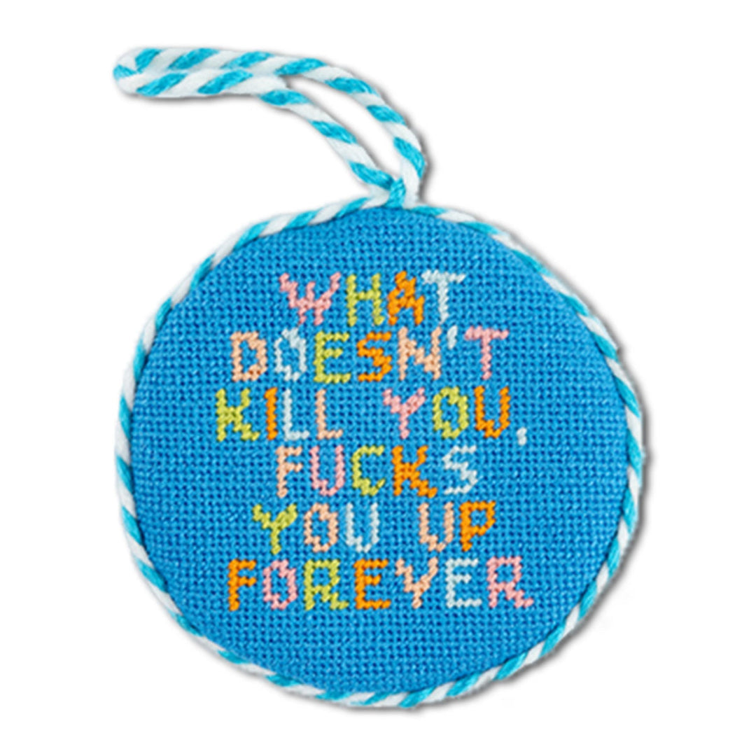 Needlepoint Ornament - Doesn't Kill You