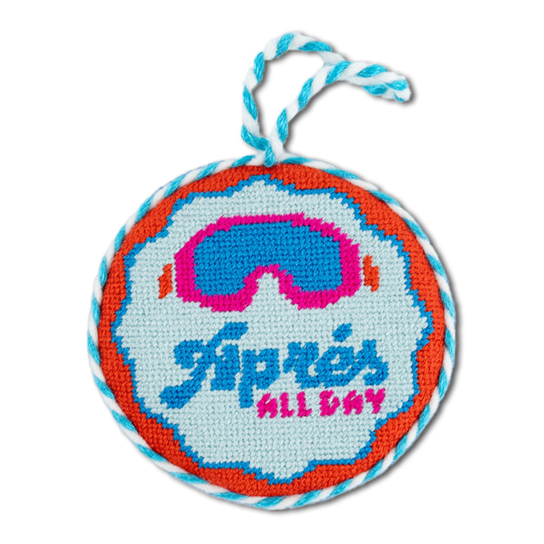 Needlepoint Ornament - Apres All Day