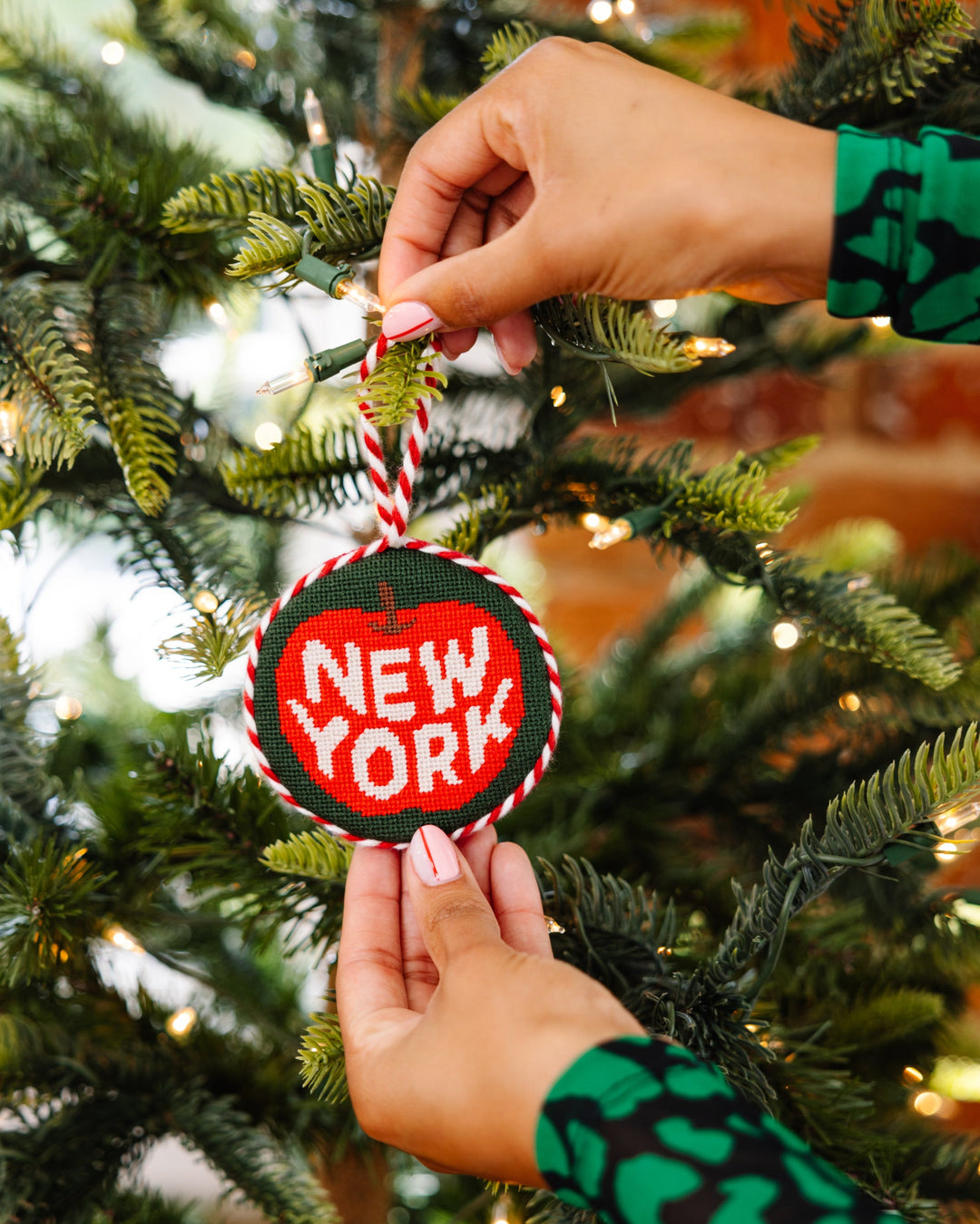 Needlepoint Ornament - New York