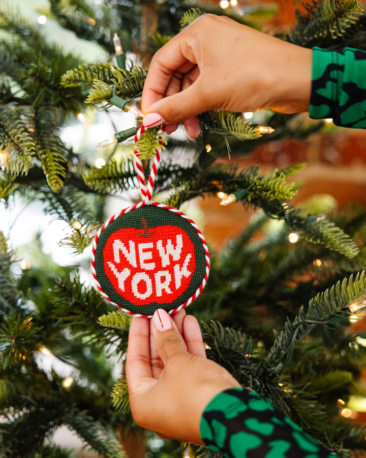 Needlepoint Ornament - New York
