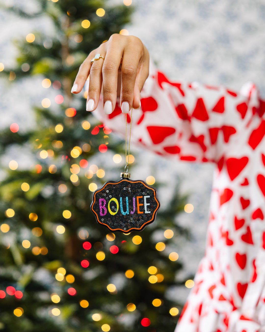 Scallop Ornament - Boujee