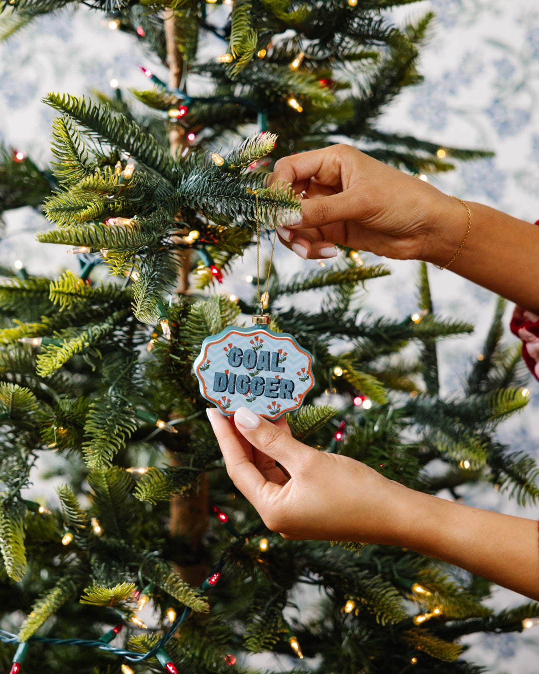 Scallop Ornament - Goal Digger