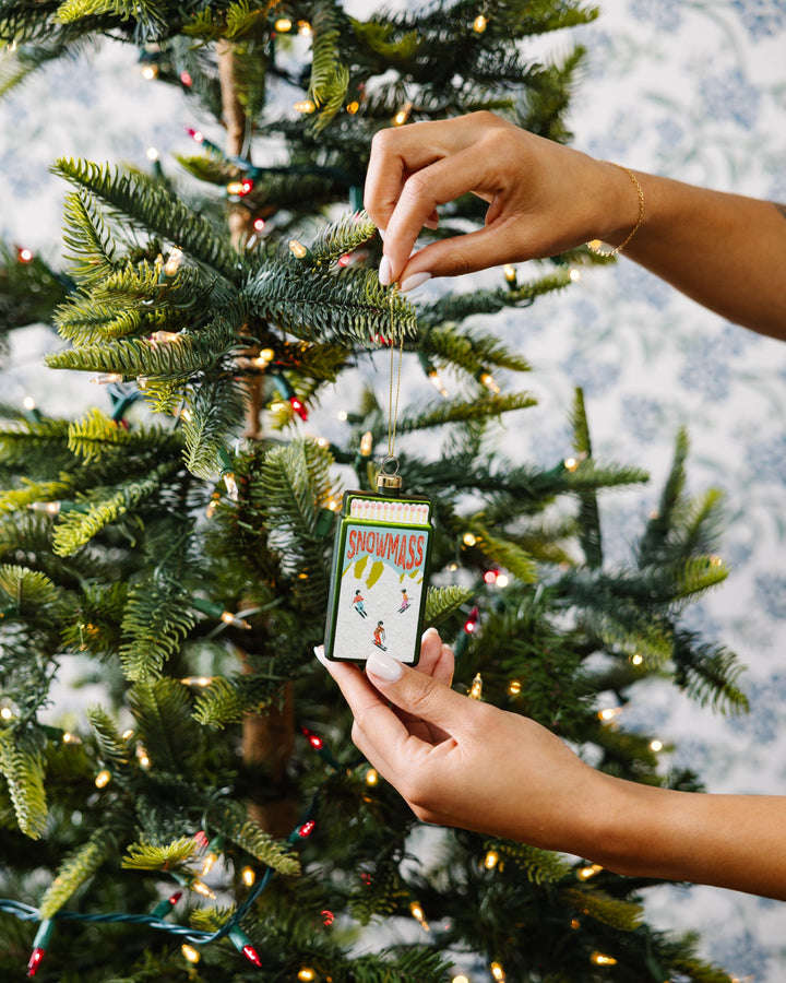 Matchbook Ornament - Snowmass