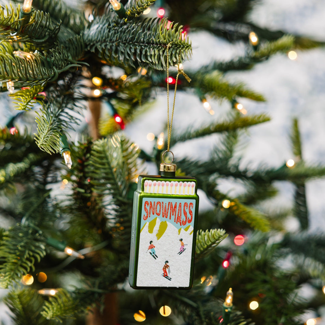 Matchbook Ornament - Snowmass