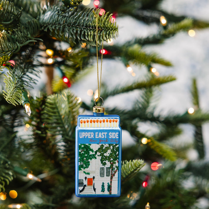 Matchbook Ornament - Upper East Side