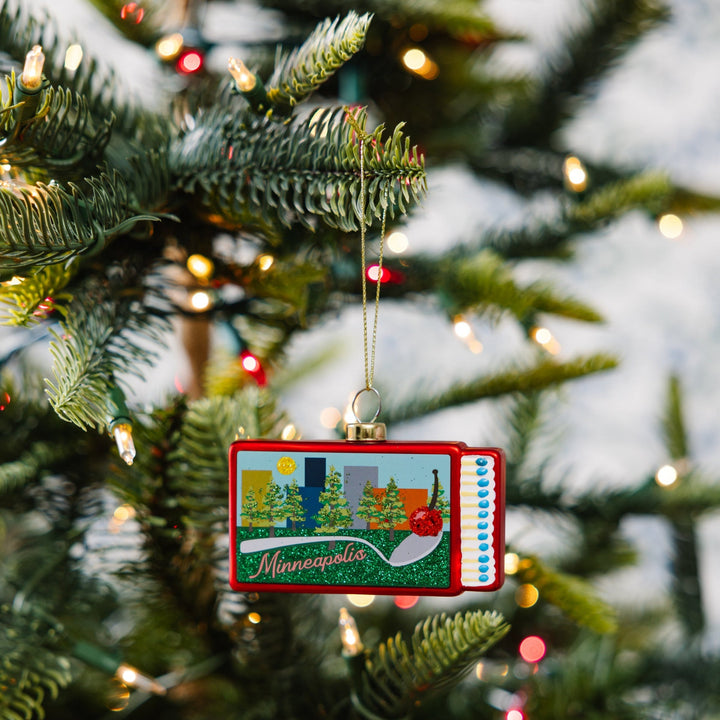 Matchbook Ornament - Minneapolis