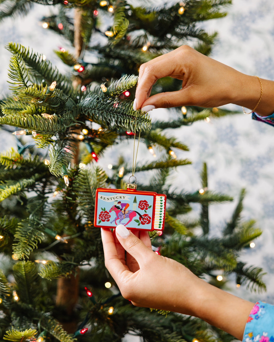 Matchbook Ornament - Kentucky