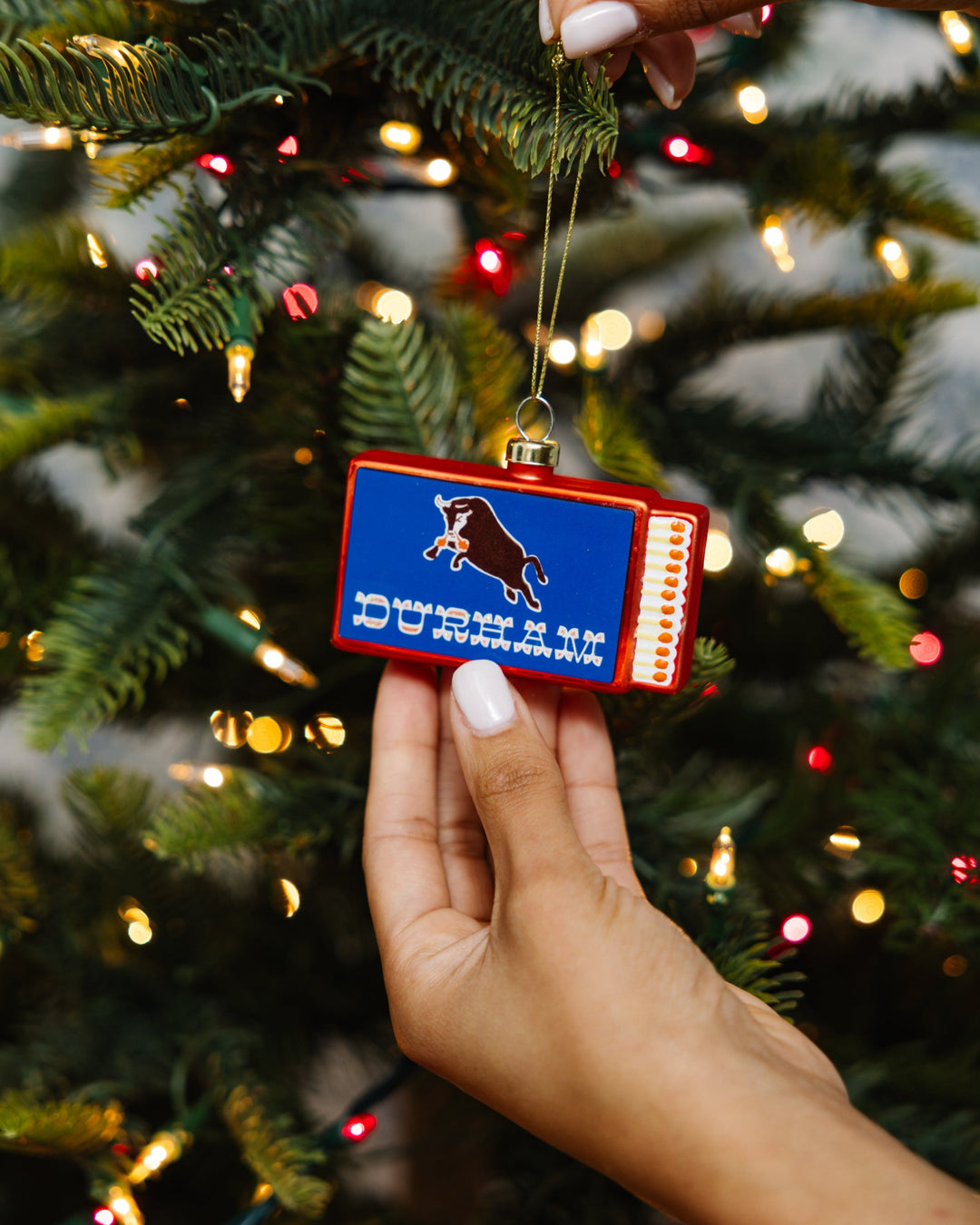 Matchbook Ornament - Durham