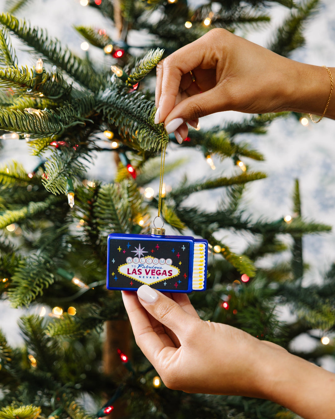 Matchbook Ornament - Las Vegas