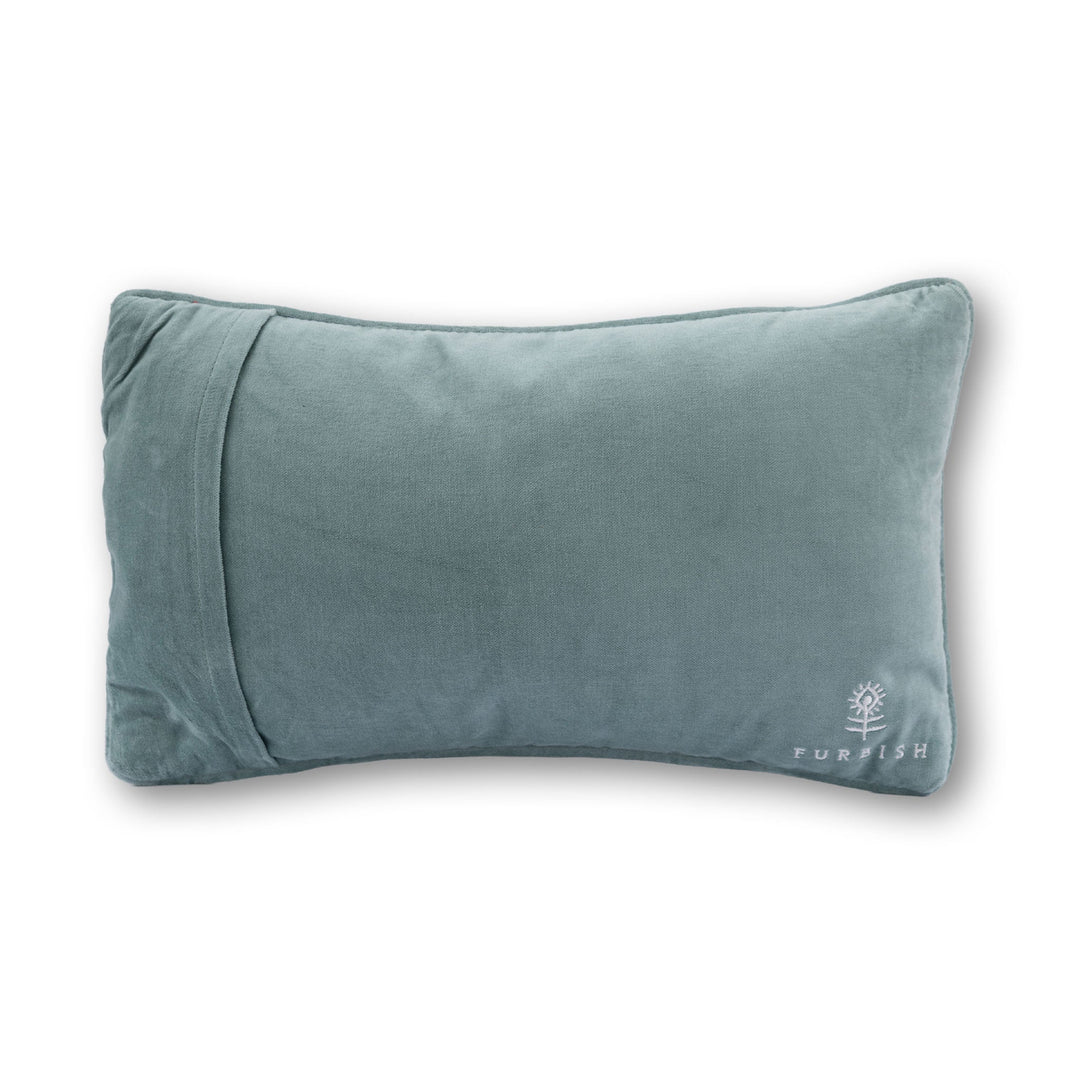 Fly Coach Needlepoint Pillow
