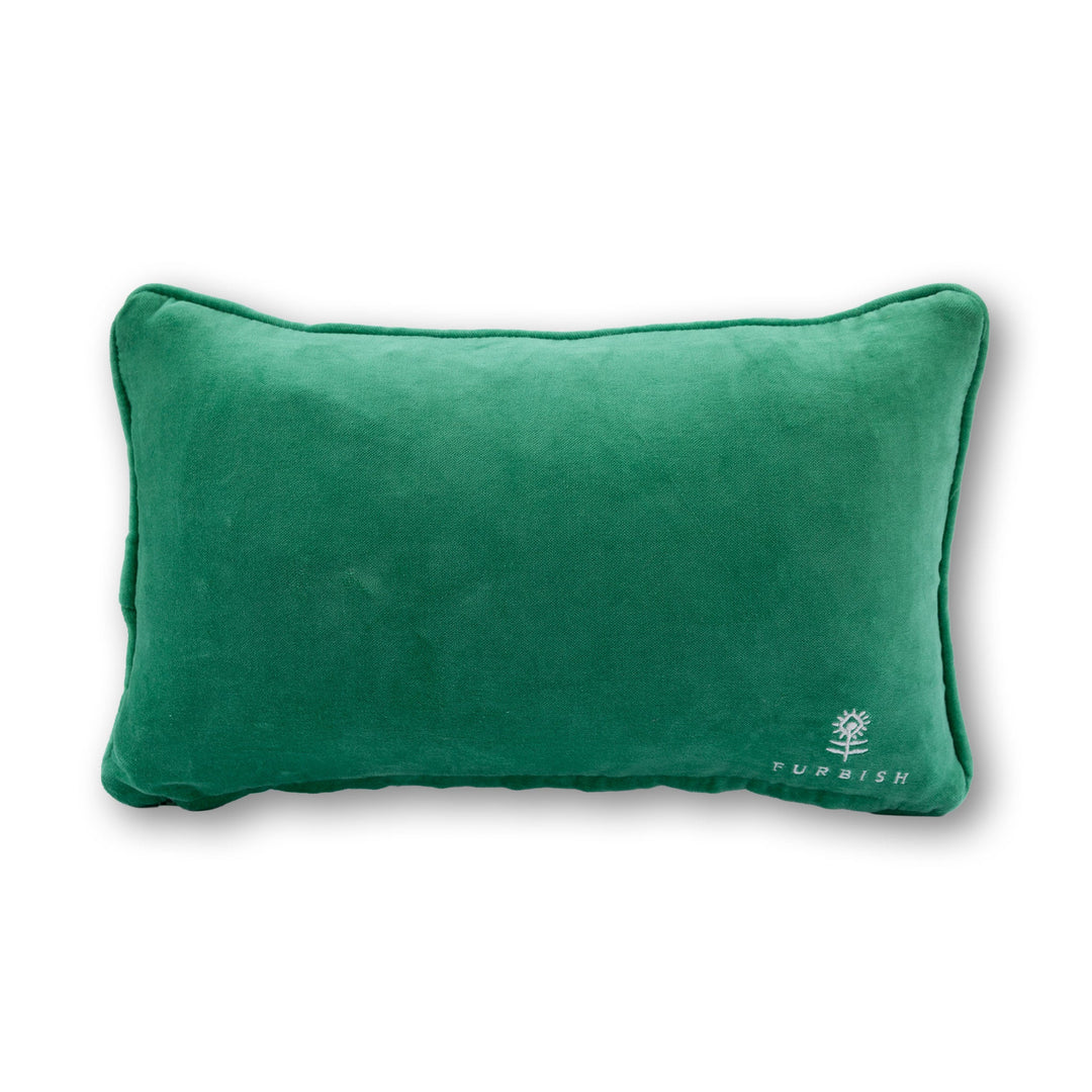 Hot Mess Needlepoint Pillow
