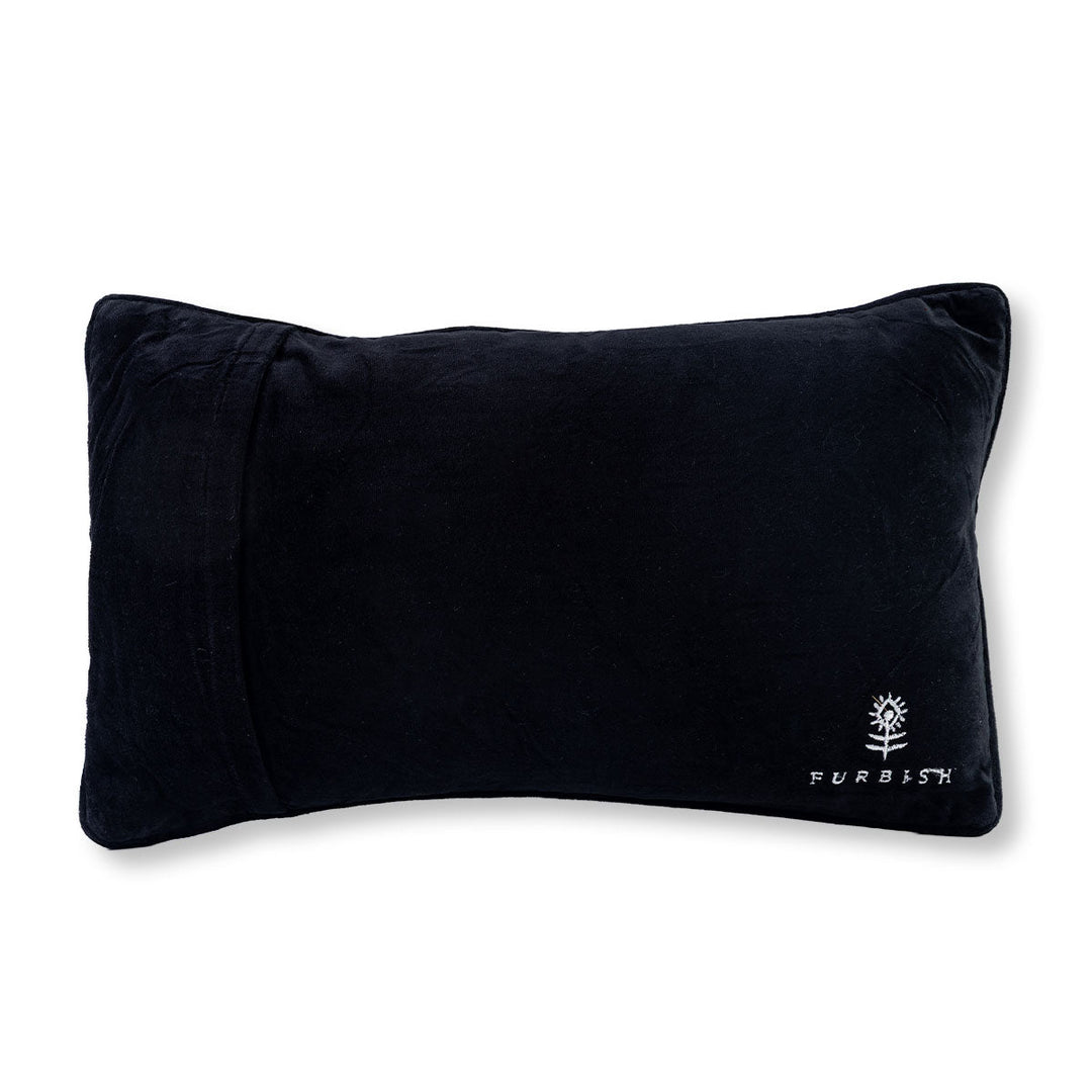 Brat Needlepoint Pillow