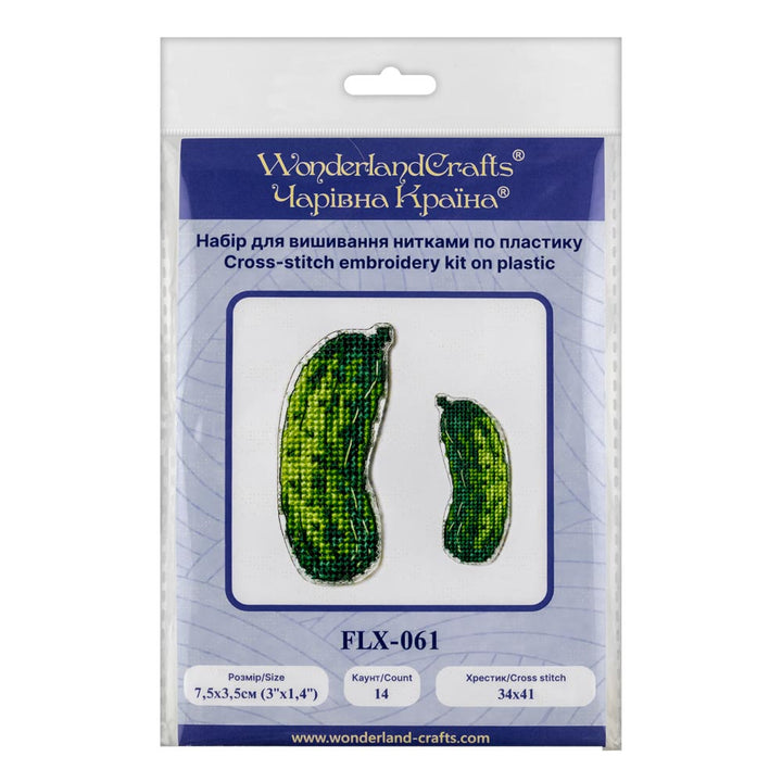 Cross-stitch kits on a plastic base FLX-061