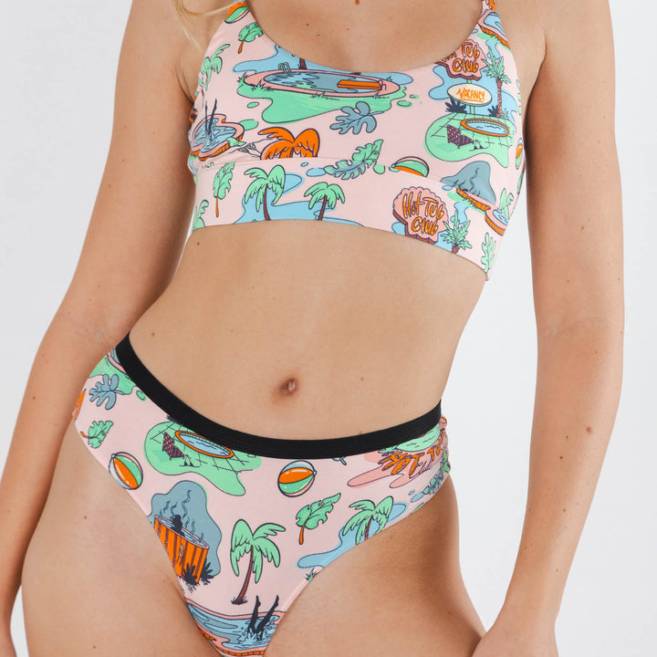 The Motel Hotel | Palm Springs Tropical Cheeky Underwear