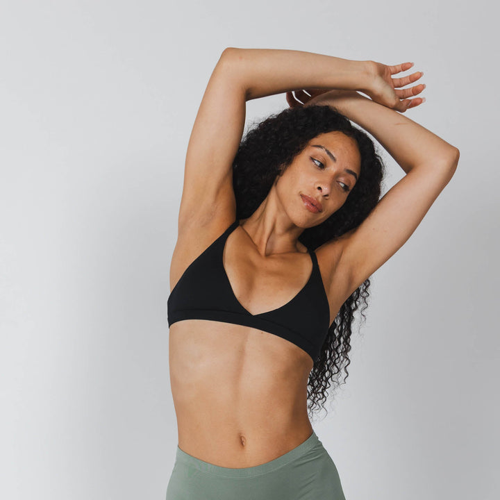 The Threat Level Midnight | Black Boob Hammock™ Triangle Bralette