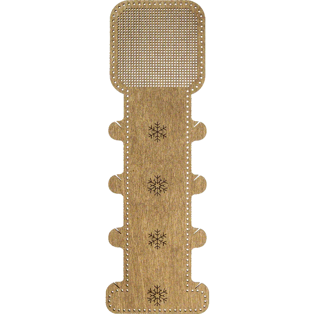 Blank for embroidery with thread on wood FLHW-011