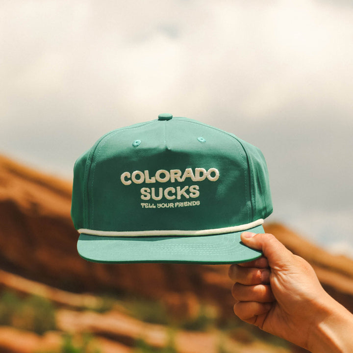 The Liar | Green Colorado Snapback Hat
