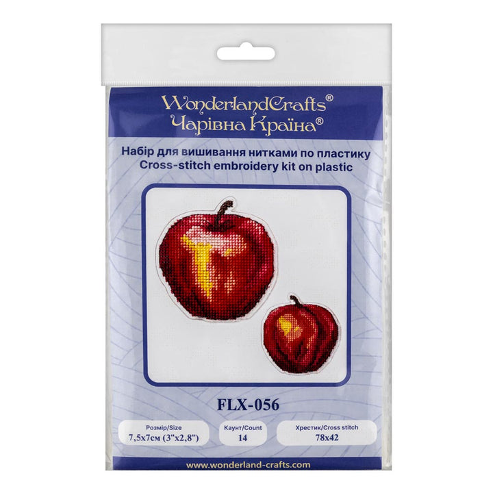 Cross-stitch kits on a plastic base FLX-056