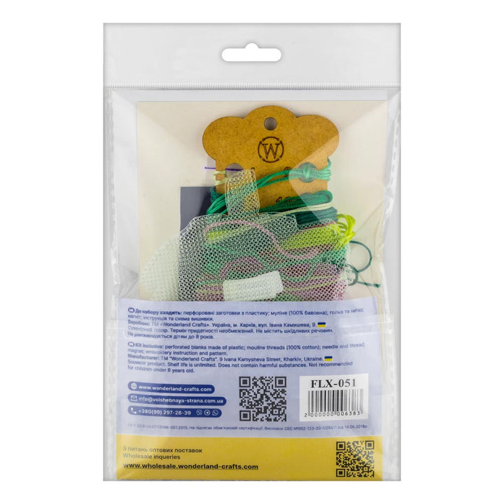 Cross-stitch kits on a plastic base FLX-051