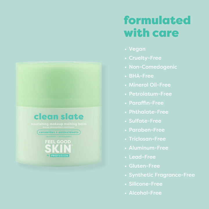 Feel Good Skin | Clean Slate Nourishing Makeup Melting Balm